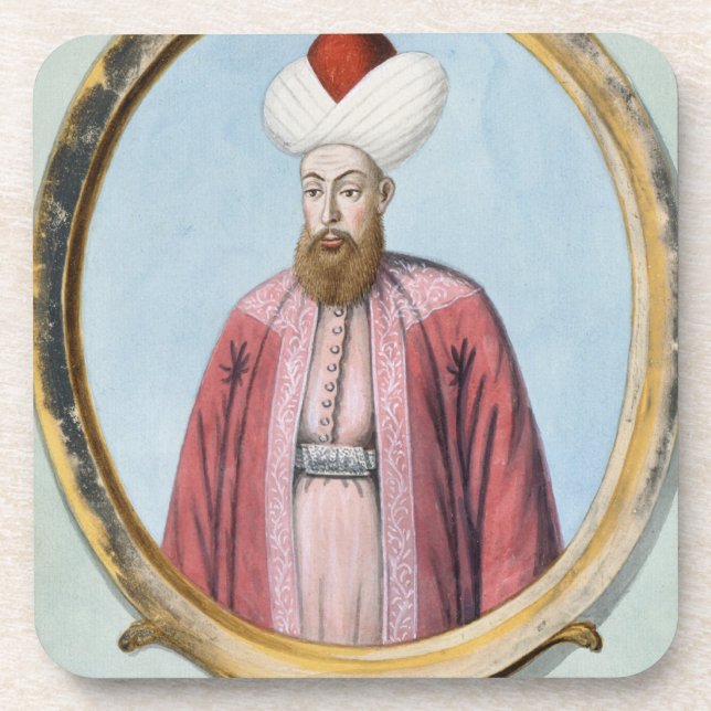 Dessous-de-verre Amurath (Murad) I (1319-89), sultan 1359-89, de (Devant)