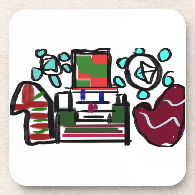 Dessous-de-verre Amusement Nutcracker (Devant)