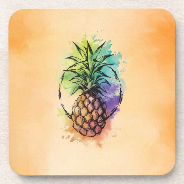 Dessous-de-verre Ananas (Devant)