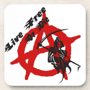 Dessous-de-verre Anarchy Grim Reaper