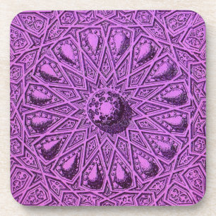 Dessous-de-verre ancien motif moyen-oriental