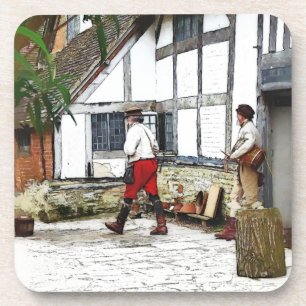 DESSOUS-DE-VERRE ANCIENNE ANGLETERRE