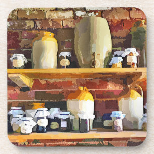 DESSOUS-DE-VERRE ANCIENNE ANGLETERRE