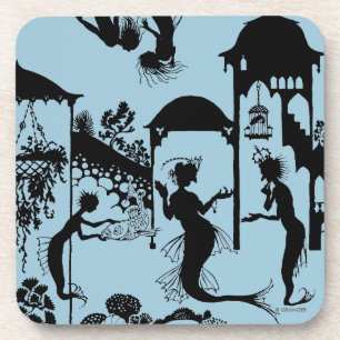 Dessous-de-verre Andersen : Petite silhouette de sirène