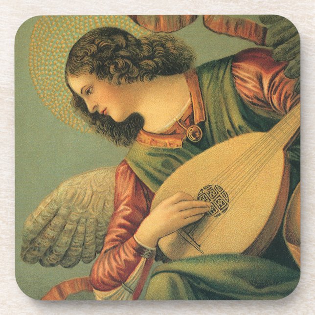 Dessous-de-verre Angel Musician, Melozzo da Forli, Art Renaissance (Devant)