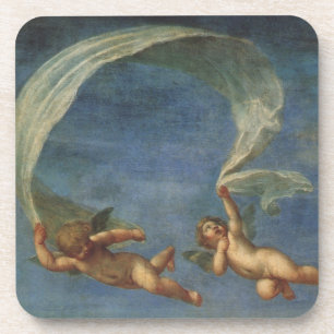 Dessous-de-verre Anges Détail d'Adonis conduit par des Cupidons par