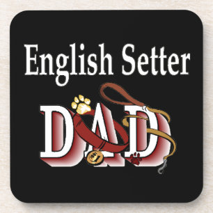 Dessous-de-verre Anglais Setter Papa