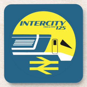 Dessous-de-verre Anglais Train Intercity Classic