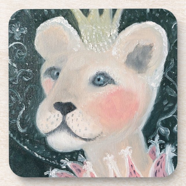 Dessous-de-verre animal de chat saint par ieva rudzite (Devant)