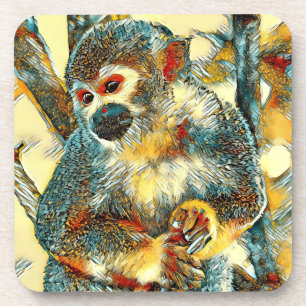 Dessous-de-verre AnimalArt_Singe_003