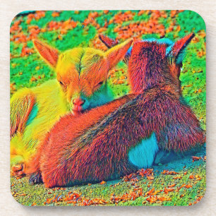 Dessous-de-verre AnimalColor_Goat_001