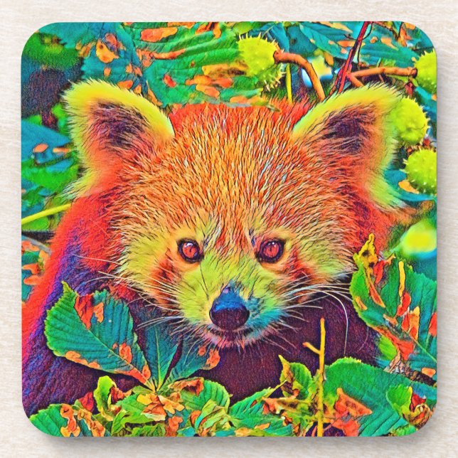 Dessous-de-verre AnimalColor_RedPanda_001 (Devant)