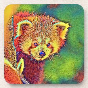 Dessous-de-verre AnimalColor_RedPanda_016