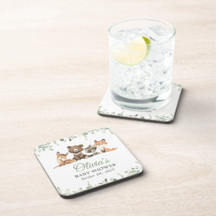 Dessous-de-verre Animaux des bois, Forêt, Un sauvage, Baby shower