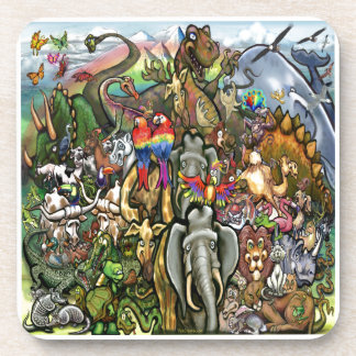 Dessous-de-verre Animaux grands et petits