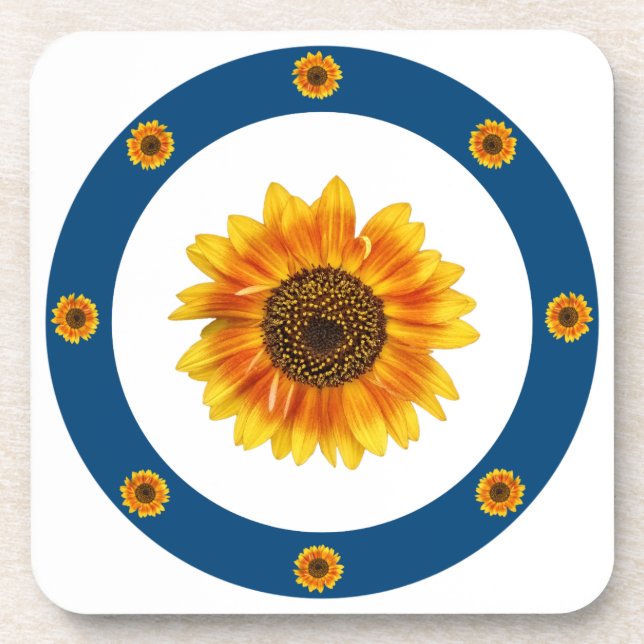 Dessous-de-verre Anneau de tournesol (Devant)