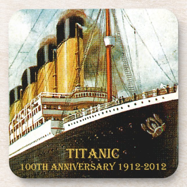 Dessous-de-verre Anniversaire de RMS Titanic 100th (Devant)