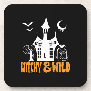 Dessous-de-verre Anniversaire Sauvage Et De La Cuisine D'Halloween