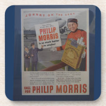 Annonce de la cigarette du pilote de gérance Vinta