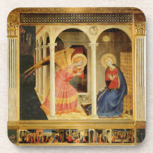 Dessous-de-verre Annonciation par Fra Angelico, Beaux-Arts de la Re