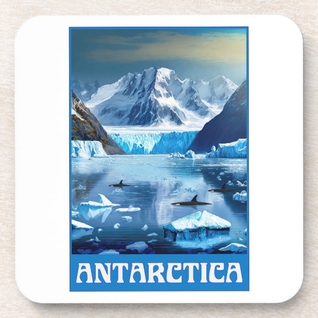 Dessous-de-verre Antarctique (Devant)
