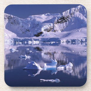 Dessous-de-verre Antarctique, baie du Paradis