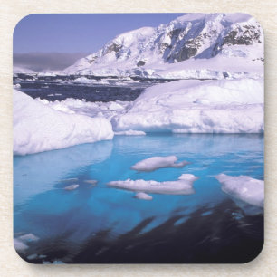 Dessous-de-verre Antarctique. Expédition à travers les échappée