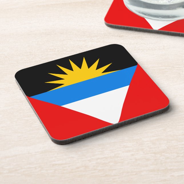 Dessous-de-verre Antigua-et-Barbuda (Côté gauche)