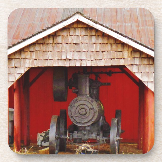 Dessous-de-verre Antique Tracer à vapeur (Devant)