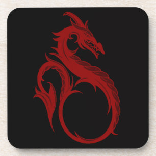 Dessous de verre Apalala Dragon Rouge