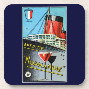 Dessous-de-verre Apertif français Normandie 1930
