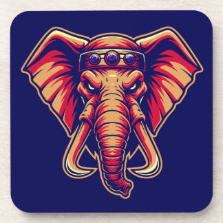 Dessous-de-verre Apex Pachyderm - Édition Bleu Marine et Orange
