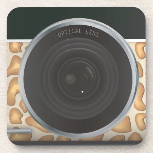 Dessous-de-verre Appareil photo numérique