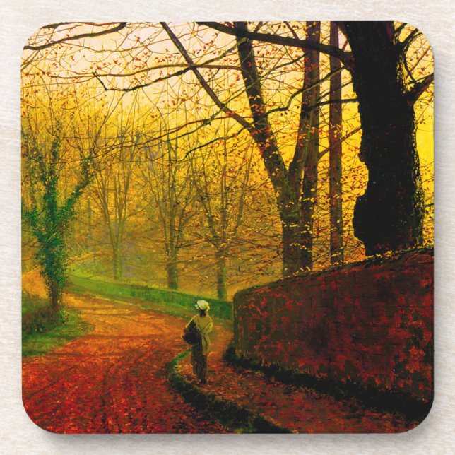 Dessous-de-verre Après-midi de novembre à Stapleton Park Grimshaw (Devant)