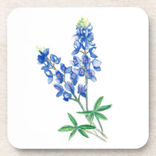 Dessous-de-verre Aquarelle bleu 3
