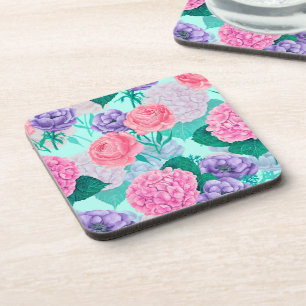 Dessous-de-verre Aquarelle du jardin de printemps 2