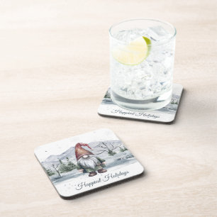 Dessous-de-verre Aquarelle Gnome