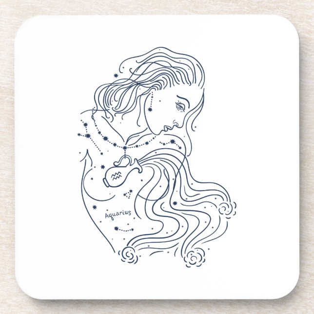 Dessous-de-verre Aquarius (Devant)