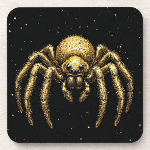 Dessous-de-verre Araignée dorée