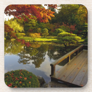 Dessous-de-verre Arboretum, Jardin japonais, Seattle, Washington,