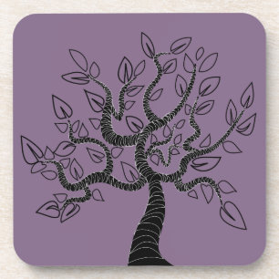 Dessous-de-verre Arbre de vie Art