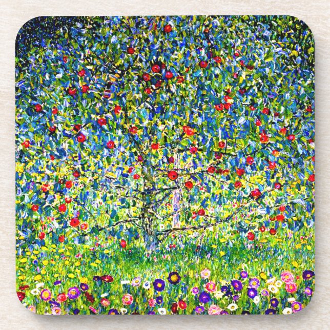 Dessous-de-verre Arbre pomme Gustav Klimt (Devant)
