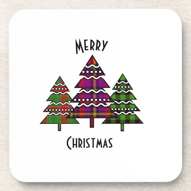 Dessous-de-verre Arbres de Noël (Devant)