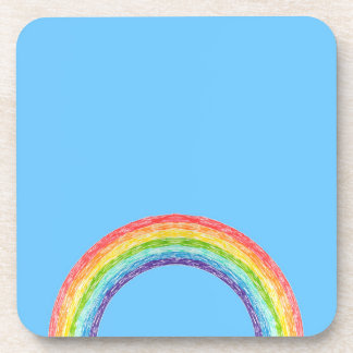 Dessous-de-verre Arc en ciel et ciel bleu