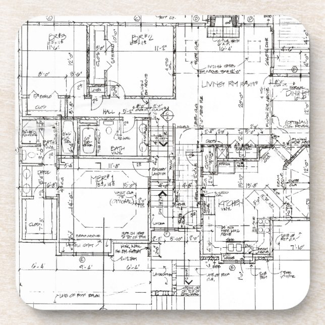 Dessous-de-verre Architectes tout ! (Devant)