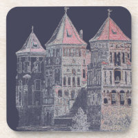 Architecture du château de Mir en Biélorussie