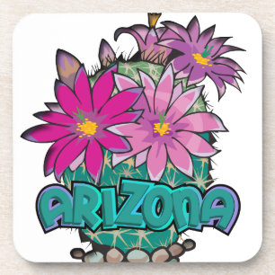 Dessous-de-verre Arizona Cactus Blooms
