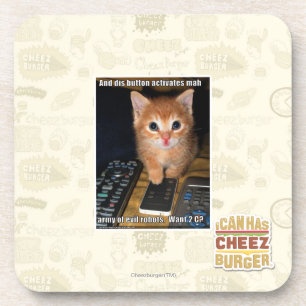 Dessous-de-verre Armée des robots mauvais