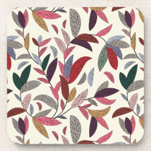 Dessous-de-verre Arrière - plan floral