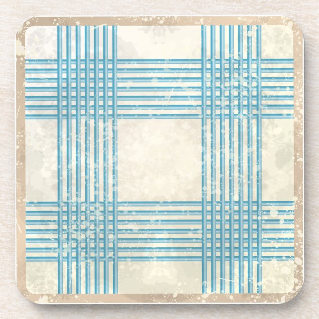 Dessous-de-verre arrière - plan rétro Abstrait (Devant)